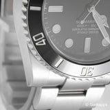 Vintage Rolex Submariner No-Date 114060 Black Dial Men’s Watch