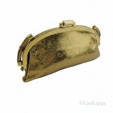 Vintage Chloe Handbag with Clasp, Gold, Women's