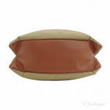 Vintage Gucci handbag brown x beige women's