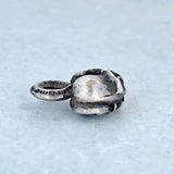Chrome Hearts Jewelry, 15.0mm x 10.0mm, Stack Heart Charm Pendant Top, SV925 Sterling Silver, 15.0mm x 10.0mm