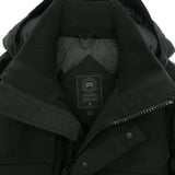 Canada Goose Black Label Maitland Parka 4550MB, Black, Size L, Men's Down Jacket, Polyester Cotton Acrylic, Size L, Black