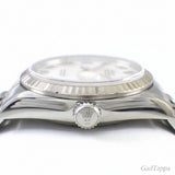 Rolex Datejust 78274NR Y Serial 2002 Roman Index Pink Mother-of-Pearl Dial Fluted Bezel Jubilee Bracelet K18WG SS Automatic Used