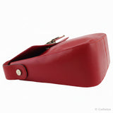 Vintage Salvatore Ferragamo Handbag, Red and Silver, Women's, Salvatore Ferragamo