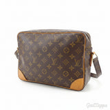 Louis Vuitton Monogram Nile Brown Shoulder Bag, Women's, Pre-owned, High-End, Vintage