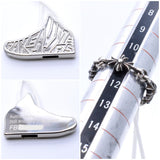 Chrome Hearts, Silver, Size 11, Chrome Hearts Jewelry Tiny E CH Plus Ring, SV925 Sterling Silver, Size 11, Silver