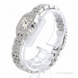Cartier Mini Santos Demoiselle Diamond WF9005YA Women Watch - Pre-owned