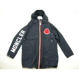 Moncler GRANDUC, Dark Navy, Size 1, Spring Coat, 100% Polyester, Size 1, Dark Navy