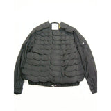 MONCLER GENIUS x NOIR KEI NINOMIYA INDIO, Black, Size 1, Women's Petal Nylon Jacket, 100% Nylon, Size 1 (S-M), Black