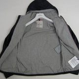 MONCLER URVILLE, Dark Navy, Size 12A, Kids Hooded Nylon Jacket, 100% Nylon, Size 12A, Dark Navy