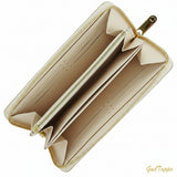 Louis Vuitton Zippy Wallet Damier Azur Nautical Leather Long Wallet White Louis Vuitton Round Zip Long Wallet LOUIS VUITTON Louis Vuitton Wallet Women's Men's Round Zip Long Wallet N40480 Brand