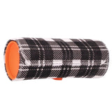 Chrome Hearts, Black x White x Orange, 19.5cm x 7cm, Chrome Hearts Jewelry Roll Case, Haircalf Leather, 19.5cm x 7cm, Black x White x Orange