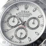 Rolex Cosmograph Daytona 116520 Elfenbeinfarbenes Zifferblatt (Creme) Herrenuhr, K-Seriennummer