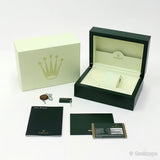 Vintage Rolex Datejust 179174G Black Dial G-Serial 10P Diamond Ladies Watch