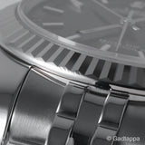 Vintage Rolex Datejust 179174G Black Dial G-Serial 10P Diamond Ladies Watch