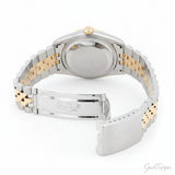 Rolex Datejust 16233NR White Shell Roman Numerals P-serial Men's Watch - Pre-owned