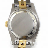 Vintage Rolex Datejust 179173G Blue Dial 10P Diamond Two-Tone Ladies Watch