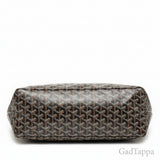 Goyard Saint Louis PM Tote Bag Black Brown PVC Women's - Pre-owned