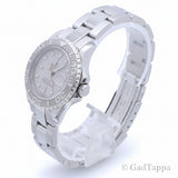 Rolex Mu Silver Pt (Platinum) SS Automatic 169622 Birthday Anniversary - Pre-Owned