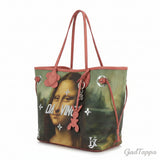 Louis Vuitton Neverfull MM Mona Lisa Da Vinci - Pre-owned