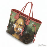 Louis Vuitton Neverfull MM Mona Lisa Da Vinci - Pre-owned