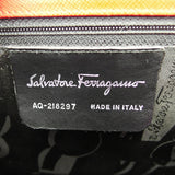 Vintage Salvatore Ferragamo Handbag, Red and Silver, Women's, Salvatore Ferragamo