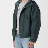 Gucci 770276ZAUBC, Petroleum Blue, Men's Jacket, Petroleum Blue