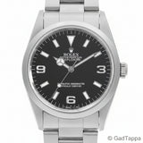 Rolex Explorer I 14270 Black All Tritium U-Serial Men's Watch - Pre-Owned