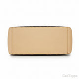 Louis Vuitton Piano Shopper, Monogram, Rindsleder, Naturleder, Braun, goldfarbene Hardware, M12095