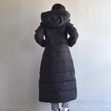 Canada Goose Mystique Parka 3035W, Black, Women's Long Down Coat, Black