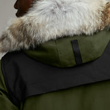 Canada Goose Erickson Parka 9513M, Black Military Green Northern Night, Sizes XS/S/M, Men's Down Jacket, Polyester Cotton Nylon Down Feather, Sizes XS/S/M, Black Military Green Northern Night