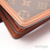 Louis Vuitton Dauphine Mini Monogram Reverse Shoulder Bag, Women's Bag M44580 - Vintage
