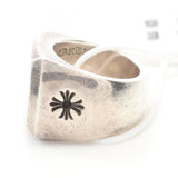 Chrome Hearts, Silver, Size 23, Chrome Hearts Jewelry Big PJ Ring, Sterling Silver 925, Size 23, Silver