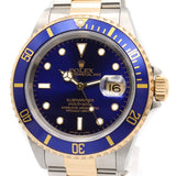 Rolex Submariner T-series Men's Watch 16613 - Pre-Owned