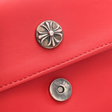 Chrome Hearts, Red, Hotpot Crossball Men's Shoulder Bag, Leather, Red