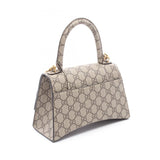 Balenciaga x Gucci x Balenciaga Hacker Project Flora Hourglass 2-Way Handbag, Women's Bag  - Pre-owned