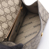 Balenciaga x Gucci x Balenciaga Hacker Project Flora Hourglass 2-Way Handbag, Women's Bag  - Pre-owned