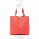 Hermes Double Sens 45 Rouge Duchesse Bougainvillea Tote Bag (Women's Bag) - Pre-owned