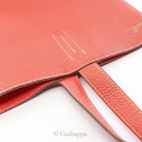 Hermes Double Sens 45 Rouge Duchesse Bougainvillea Tote Bag (Women's Bag) - Pre-owned