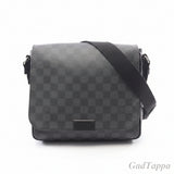 Louis Vuitton District PM Damier Graphite Shoulder Bag, Men's Bag N41260