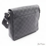 Louis Vuitton District PM Damier Graphite Shoulder Bag, Men's Bag N41260