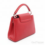 Louis Vuitton Capucines BB Ruby 2-Way Handbag, Women's Bag M94754 - Pre-owned