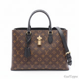 Louis Vuitton Flower Tote Monogram Noir Handbag, Women's Bag M43550 - Pre-owned