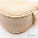 Louis Vuitton Mini Moon Monogram Empreinte Cream Handbag, Women's Bag M82519 - Pre-owned