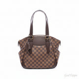 Louis Vuitton Verona MM Damier Ebene Shoulder Bag, Women's Bag N41118 - Pre-owned