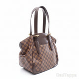 Louis Vuitton Verona MM Damier Ebene Shoulder Bag, Women's Bag N41118 - Pre-owned