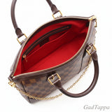 Louis Vuitton Verona MM Damier Ebene Shoulder Bag, Women's Bag N41118 - Pre-owned