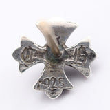 Chrome Hearts, Silver Tone, Chrome Hearts Jewelry CH Plus Stud Earrings, Sterling Silver 925, Silver Tone