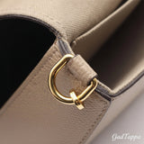 Louis Vuitton Pochette Felicie Monogram Empreinte Tourtrell Crème Shoulder Bag - Pre-owned