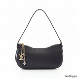 Louis Vuitton Pochette LV Bloom Noir Shoulder Bag for Women M25525 - Vintage