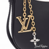 Louis Vuitton Pochette LV Bloom Noir Shoulder Bag for Women M25525 - Vintage